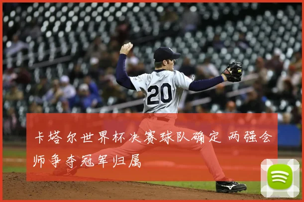卡塔尔世界杯决赛球队确定 两强会师争夺冠军归属